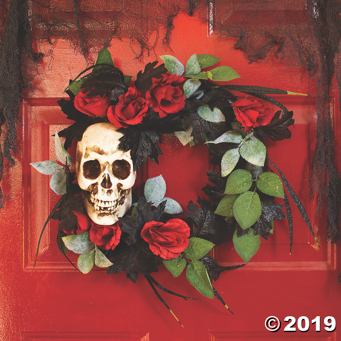 Gothic Wreath Halloween Decoration (1 Piece(s))