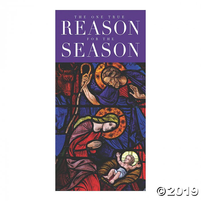 Large Reason for the Season Door Banner Set (2 Piece(s))