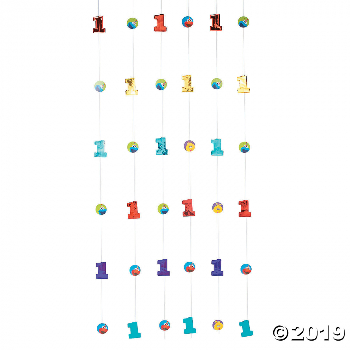 Sesame Street® Elmo One String Decorations (1 Set(s)) Sesame Street® Elmo One String Decorations (1 Set(s))
