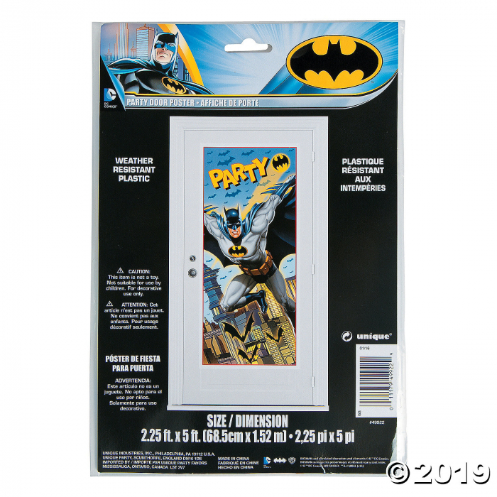 Paper Batman Door Cover (1 Piece(s))