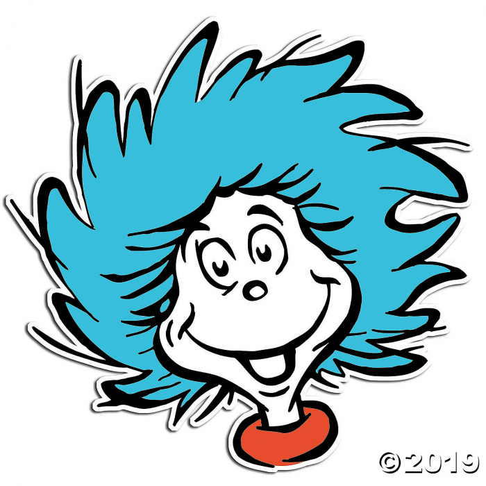Dr. Seuss Thing 1 Bulletin Board Cutouts (36 Piece(s)) Dr. Seuss Thing 1 Bulletin Board Cutouts (36 Piece(s))