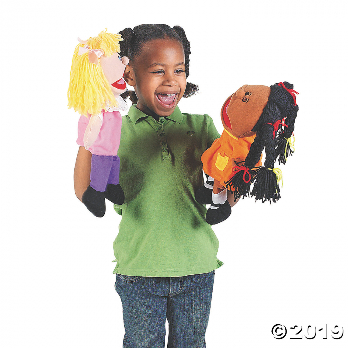 Happy Kids Plush Hand Puppets (1 Set(s))