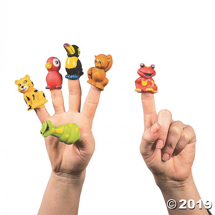 Rainforest Friends Finger Puppets (24 Piece(s))