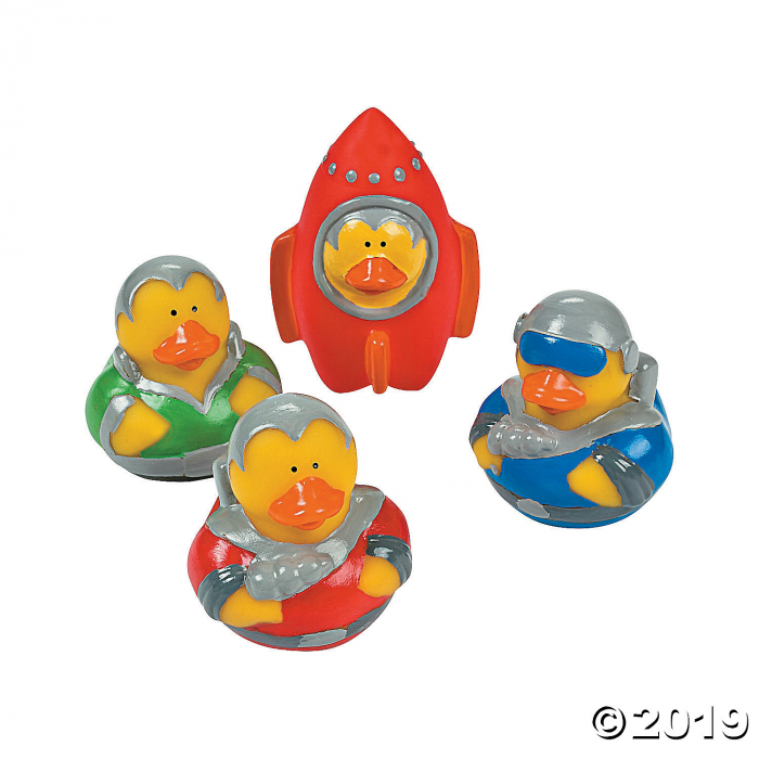 Space Explorer Rubber Duckies (Per Dozen) Space Explorer Rubber Duckies (Per Dozen)