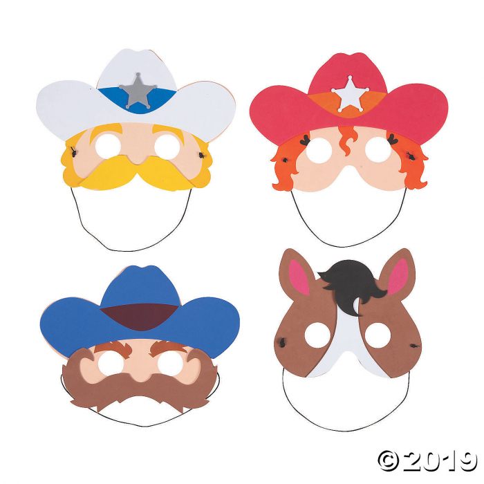 Western Masks (Per Dozen)