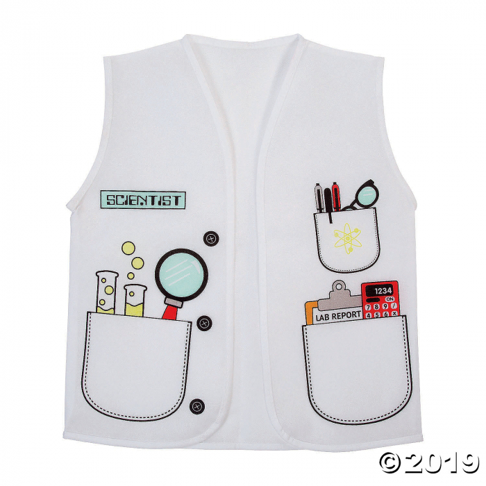 Kid's Scientist Vest (1 Piece(s))