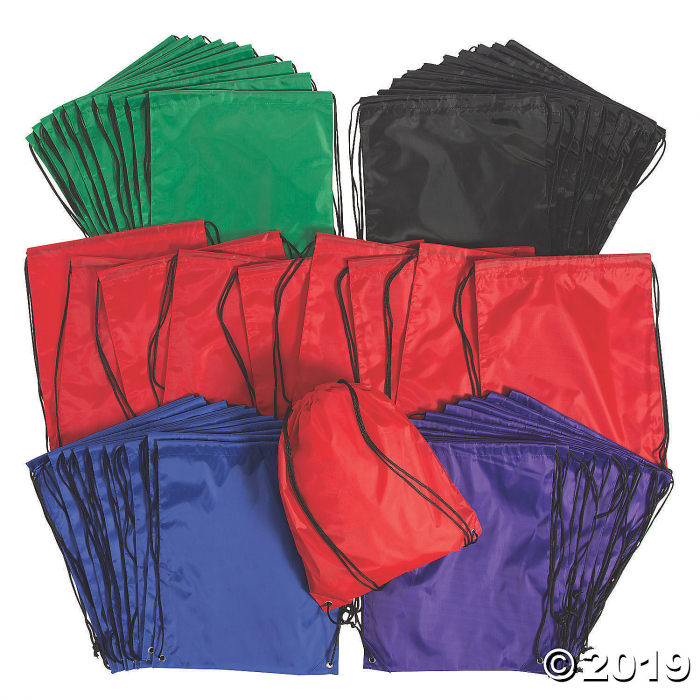 Medium Drawstring Bag Assortment (50 Piece(s)) Medium Drawstring Bag Assortment (50 Piece(s))
