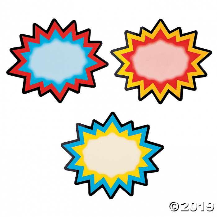 Superhero Dry Erase Magnets (Per Dozen)