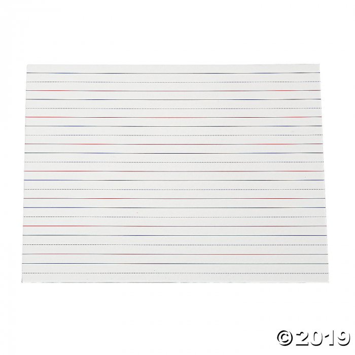 Lined Dry Erase Boards (Per Dozen)