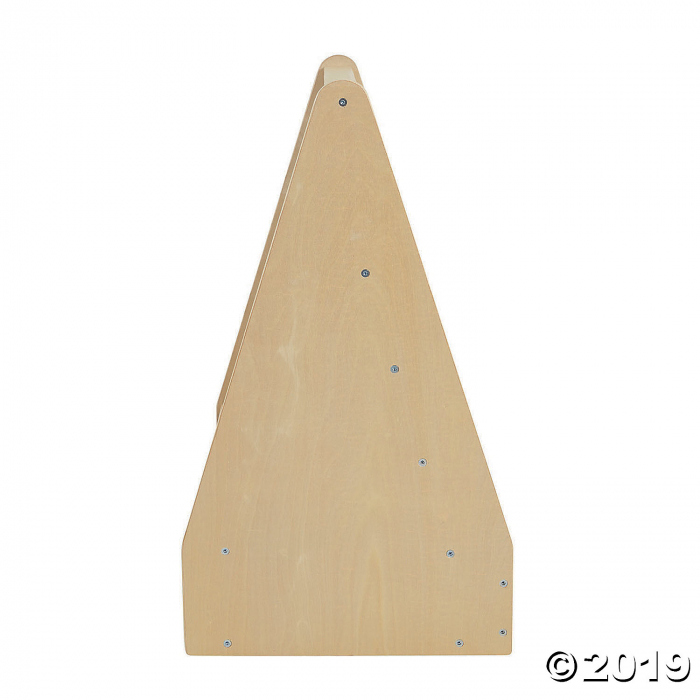 ECR4Kids Birch Pic-A-Book Display Stand with Dry Erase White Board and Storage, Natural (1 Unit(s))