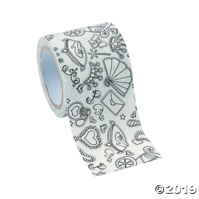 Coloring Duct Tape - Princess (1 Roll(s))