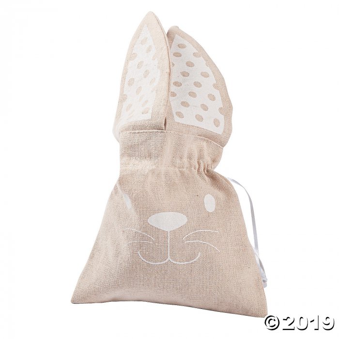 Rabbit Ear Drawstring Treat Bags (Per Dozen)