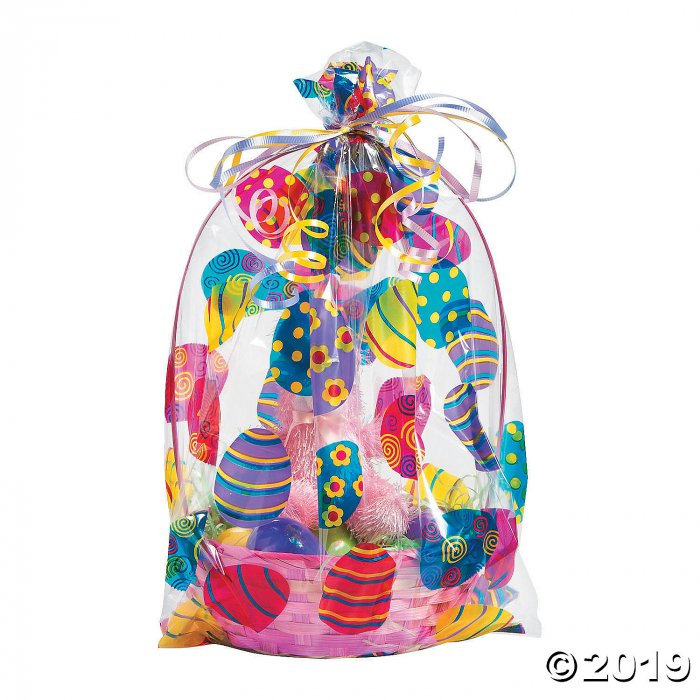 Easter Basket Cellophane Bags (Per Dozen)