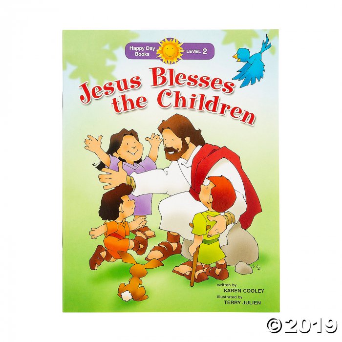 Jesus Blesses Children Books  Ages 3-7 (Per Dozen)