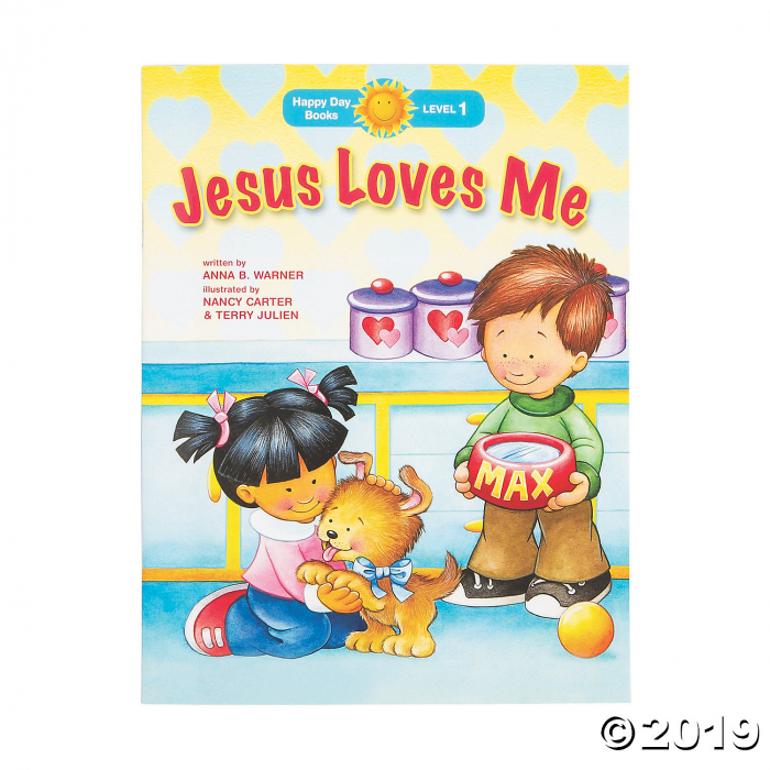 Jesus Loves Me Books Ages 3-7 (Per Dozen) | GlowUniverse.com