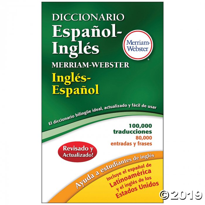 Merriam-Webster's Diccionario Español Inglés (3 Set(s))