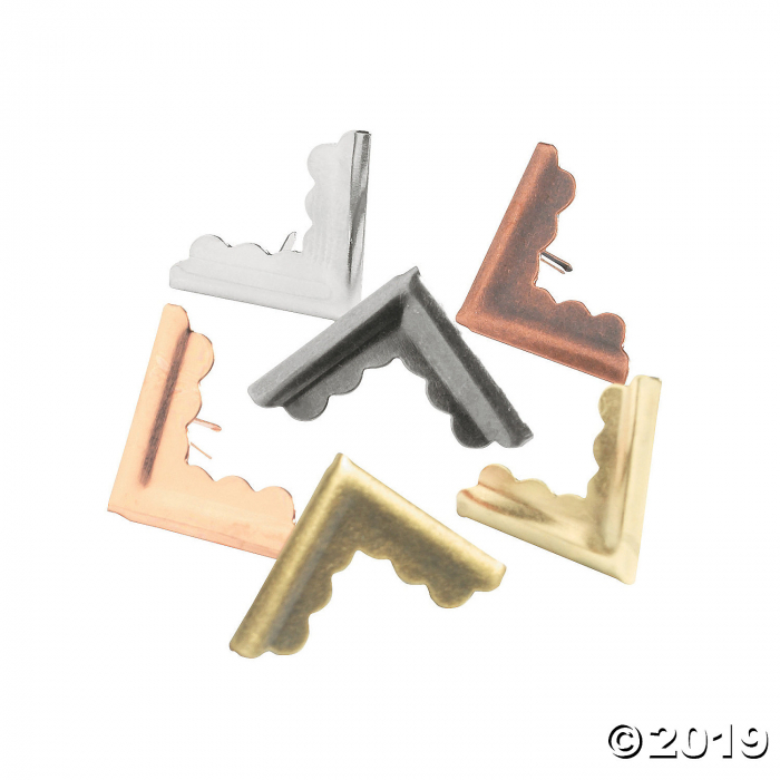 60 Metal Photo Corners (60 Piece(s)) 60 Metal Photo Corners (60 Piece(s))