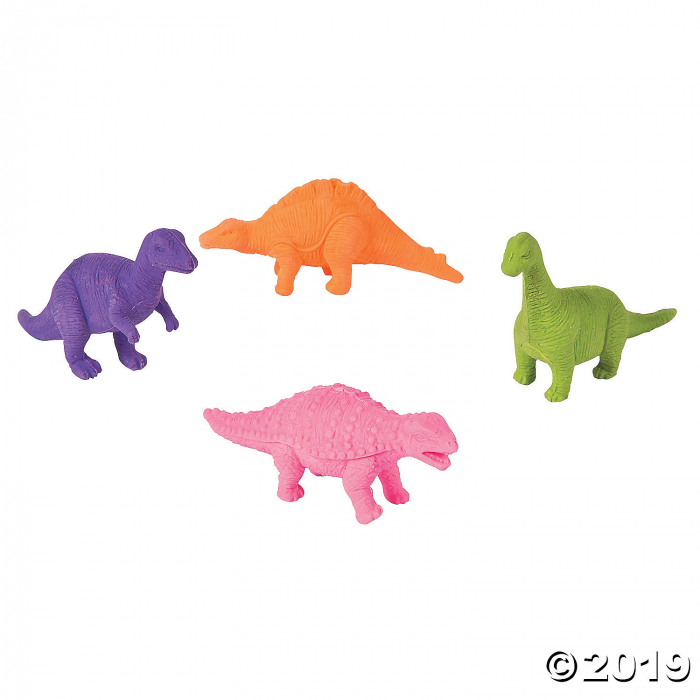 Dinosaur Erasers (24 Piece(s))