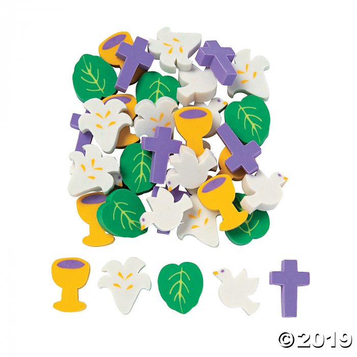 Holy Week Mini Erasers (144 Piece(s))