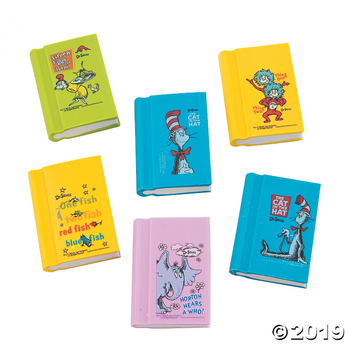 Dr. Seuss Book Erasers (24 Piece(s))