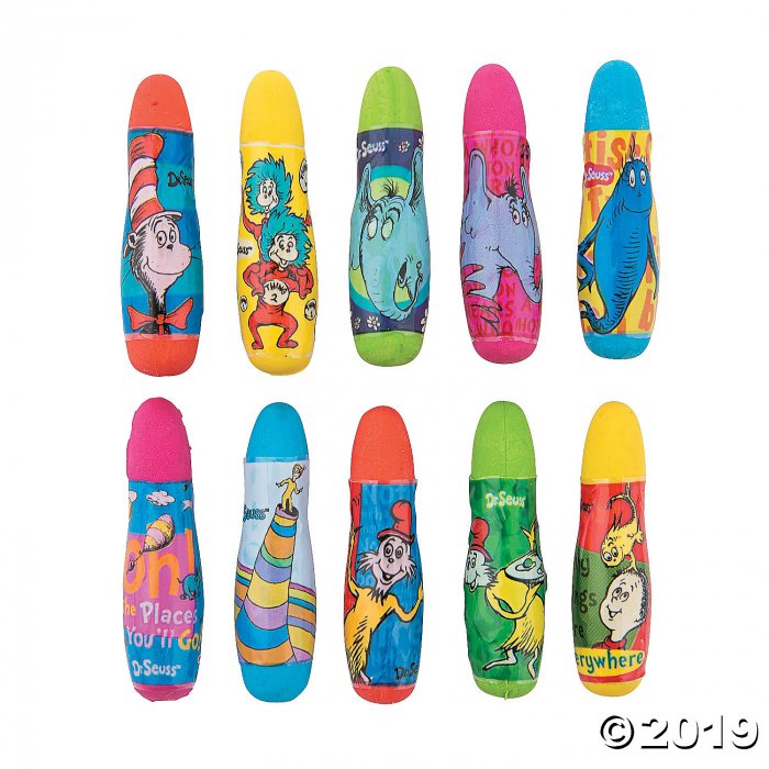 Dr. Seuss Mini Erasers (100 Piece(s))