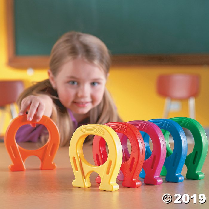 Learning Resources® Primary Science Horseshoe-Shaped Magnets - Set of 6 (6 Piece(s))