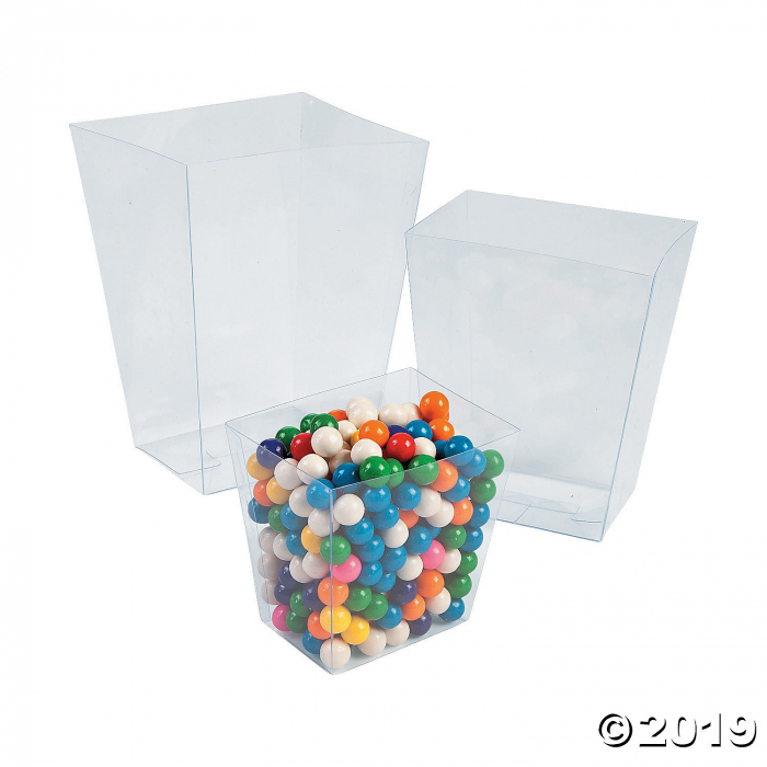 Clear Plastic Candy Containers (1 Set(s)) Clear Plastic Candy Containers (1 Set(s))