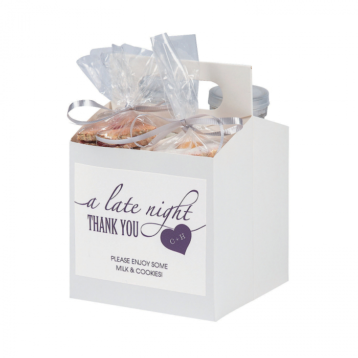 Personalized Four-Pack Late Night Snack Caddies (Per Dozen)