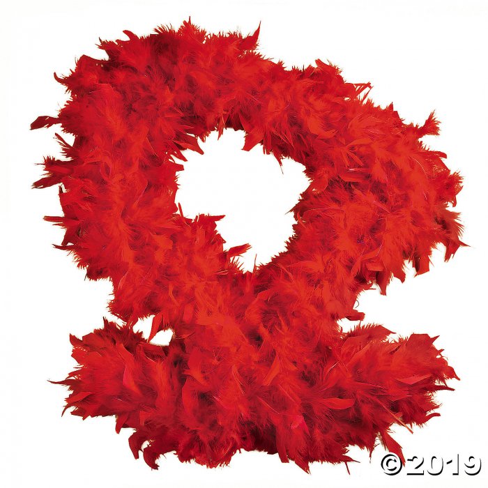 Red Chandelle Boa (1 Piece(s))