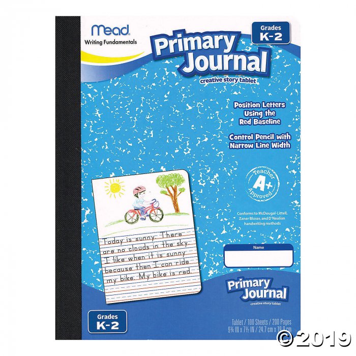 Mead Primary Journal Half Page Ruled 100 Count, Set of 12 (12 Piece(s))