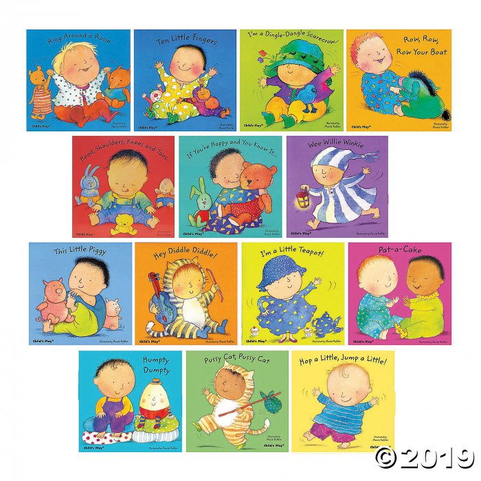 Songs and Rhymes Collection Set, Set of 14 Baby Board Books (1 Set(s))