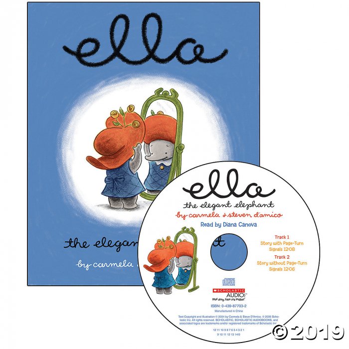 Carry Along Book & CD, Ella the Elegant Elephant (1 Piece(s))