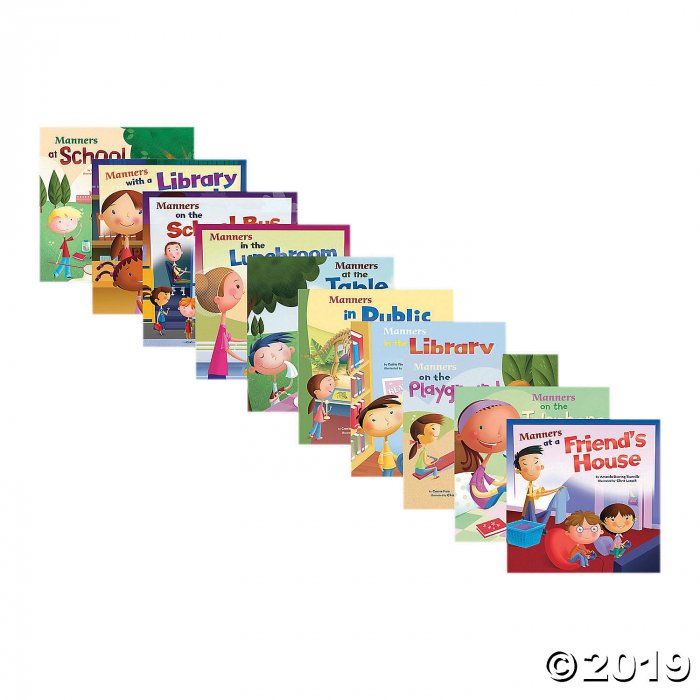 Way to Be!: Manners Book Set, Set of 10 (1 Set(s))