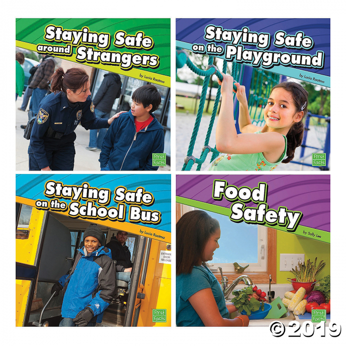 Staying Safe Book Set, Set of 4 (1 Set(s))