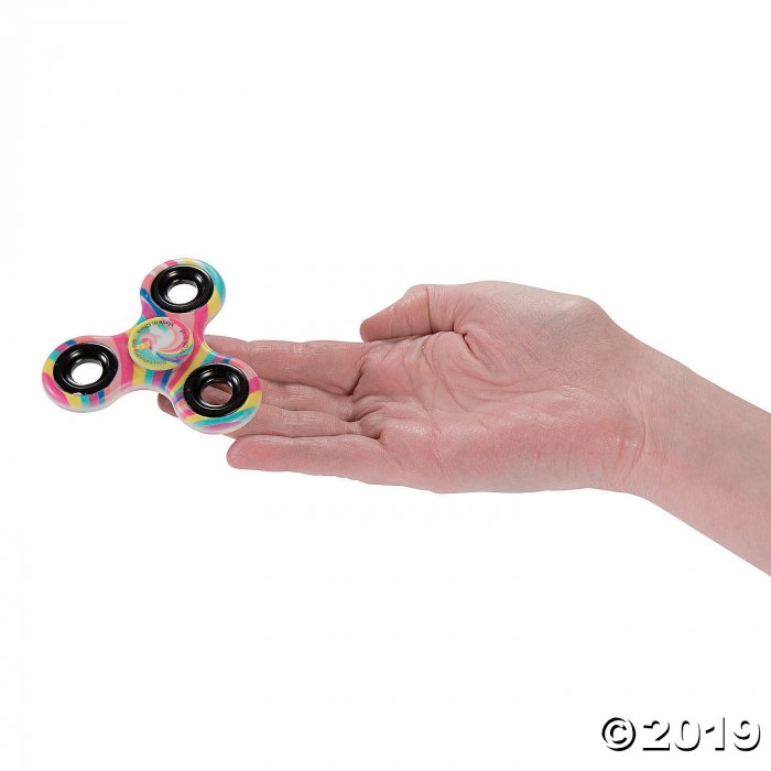 Rainbow Unicorn Fidget Spinners (Per Dozen)