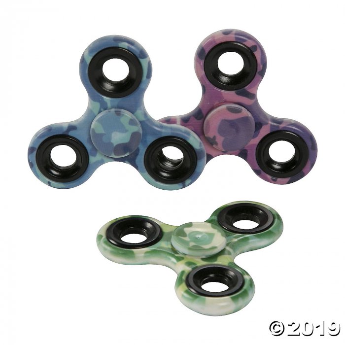 Camo Fidget Spinners (Per Dozen)