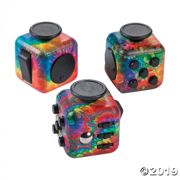 Rainbow Fidget Busy Blocks (6 Piece(s))