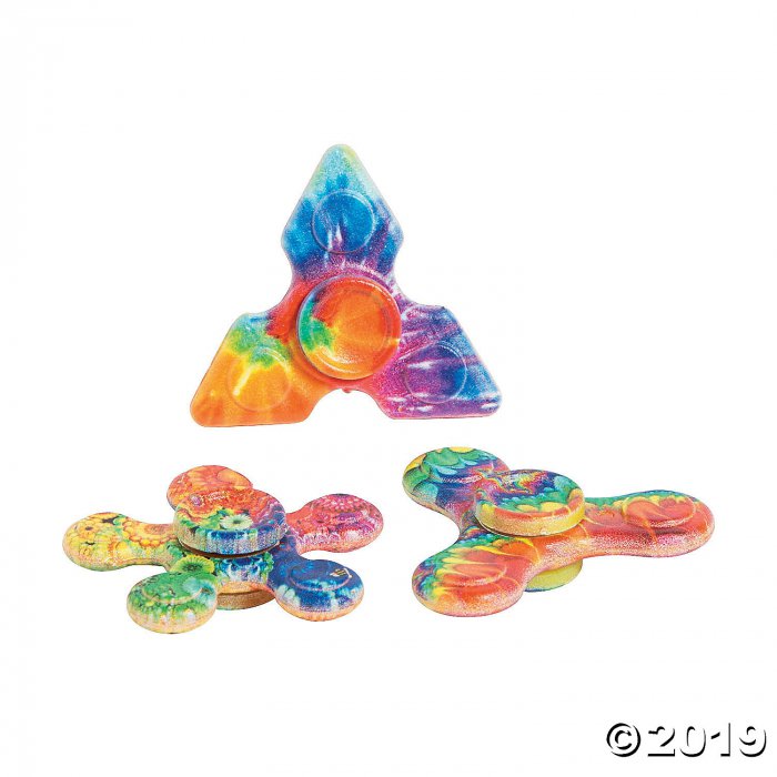 Mini Rainbow Fidget Spinners (Per Dozen)