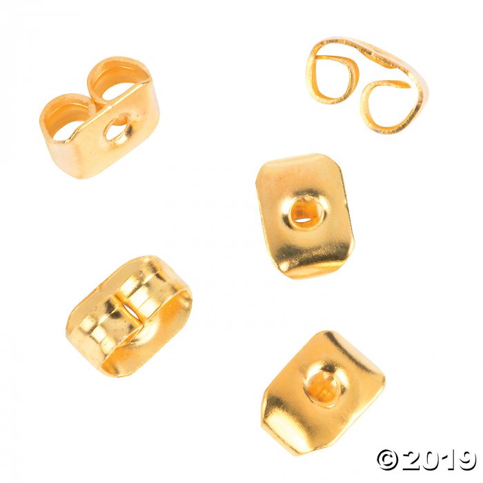 Goldtone Earnuts (150 Piece(s))