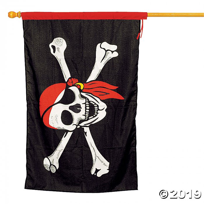 Large Cloth Pirate Flag
