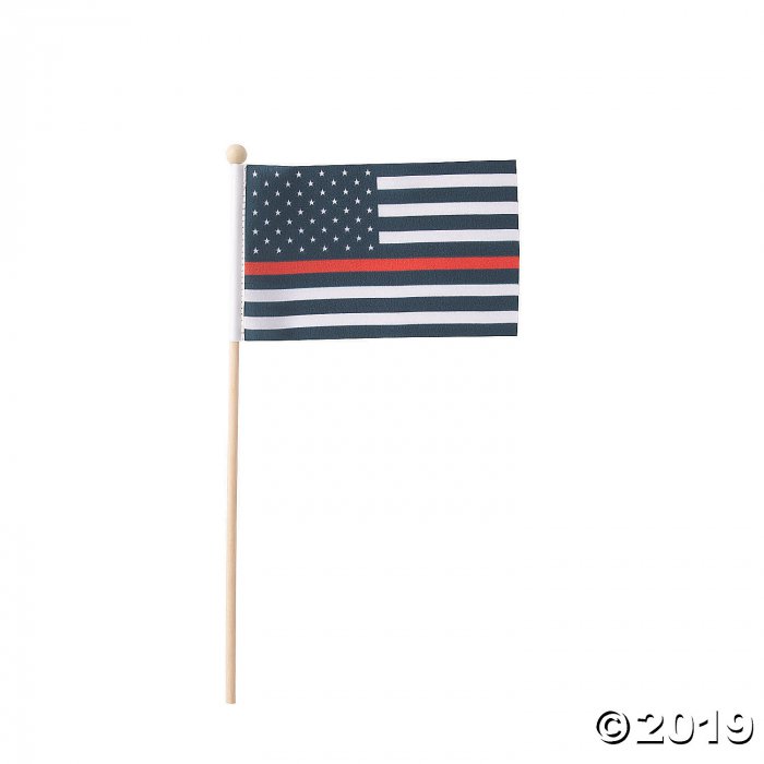 Thin Red Line American Flags (Per Dozen)