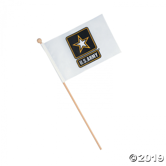 U.S. Army® Logo Mini Flags (Per Dozen) U.S. Army® Logo Mini Flags (Per Dozen)