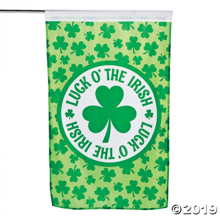 Large St. Patrick's Day Flag (1 Piece(s))