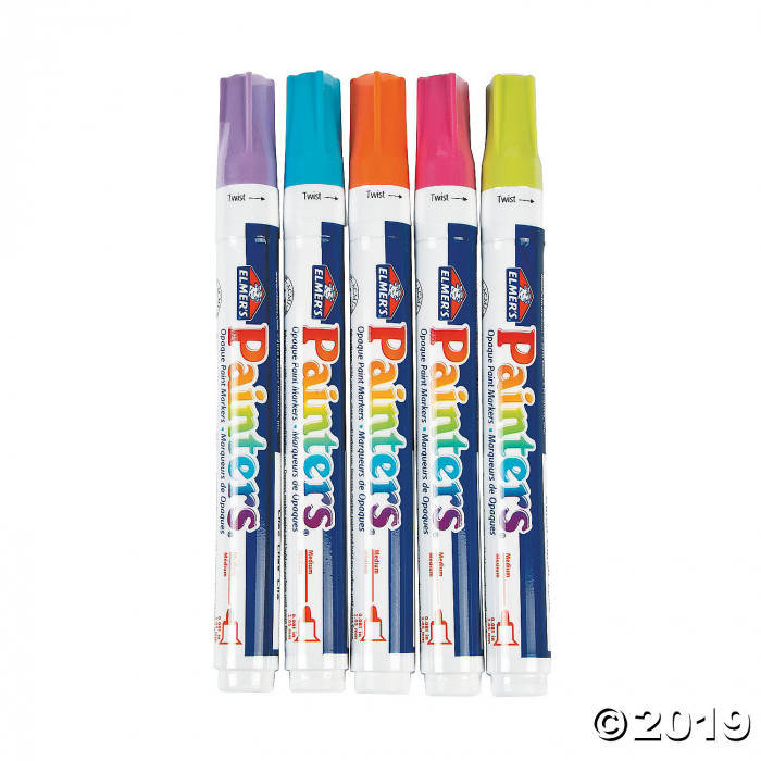 Elmer's Painters® Sherbert Swirl Assorted Colors Medium Opaque Paint