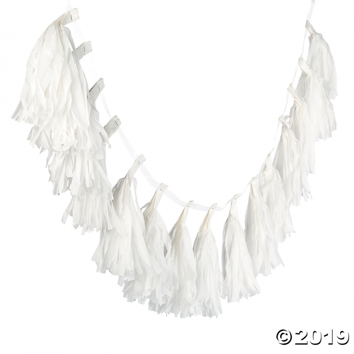 White Tassel Garland (1 Piece(s))