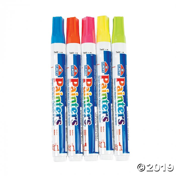 Elmer's Painters® Neon Assorted Colors Medium Opaque Paint Markers - Set of 5 (1 Set(s))