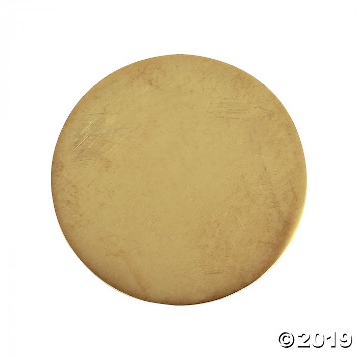 Goldtone Plate - 15mm (1 Piece(s))