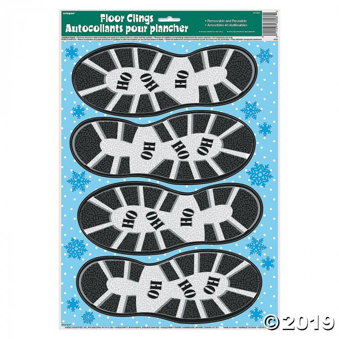 Ho Ho Ho Christmas Shoe Floor Clings (1 Piece(s))