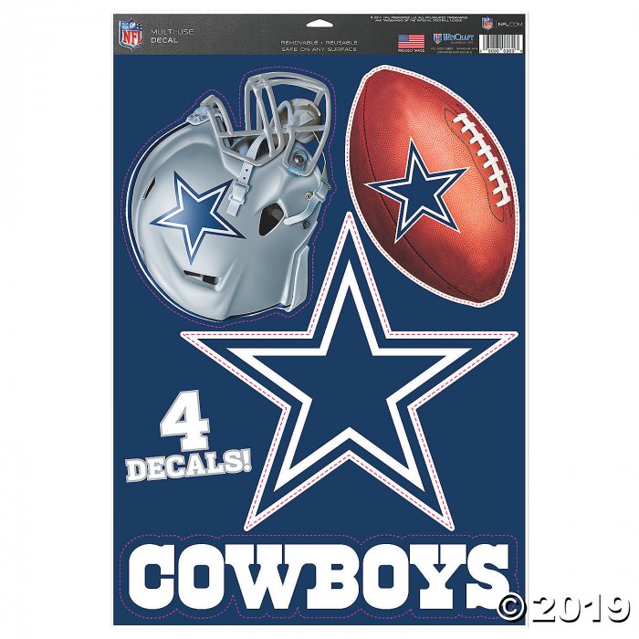 Nfl® Dallas Cowboys Window Decals 1 Pieces