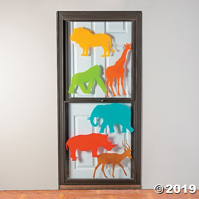 African Safari VBS Animal Window Clings (1 Set(s))